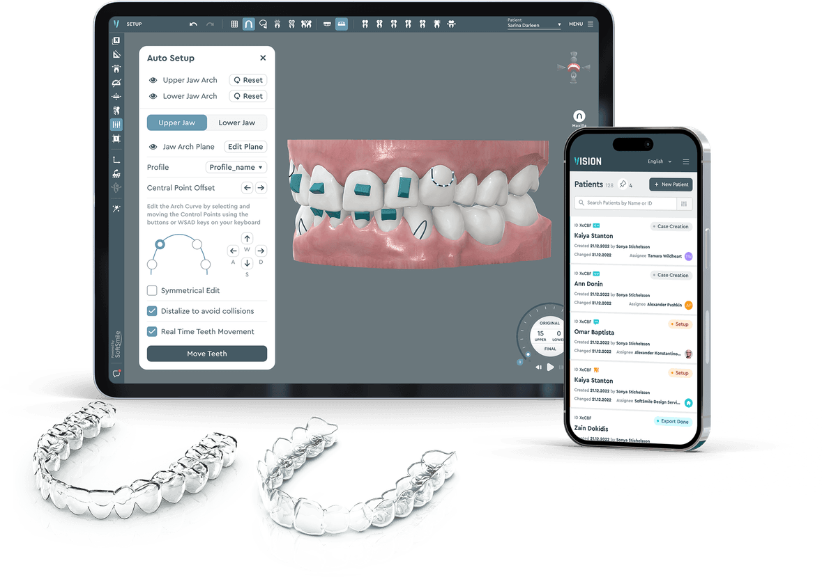 Aligner treatment planning software