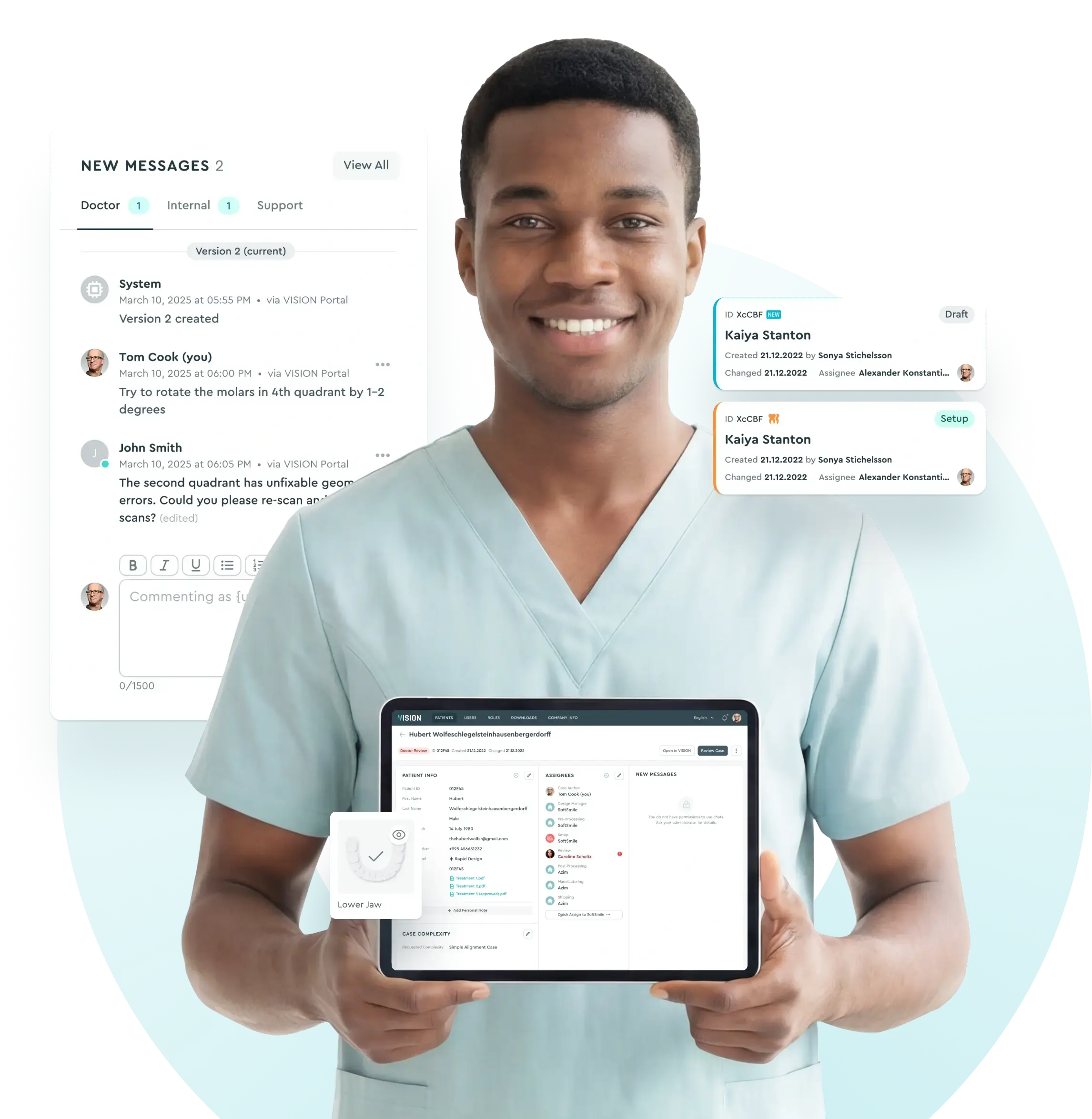 Aligner treatment planning software